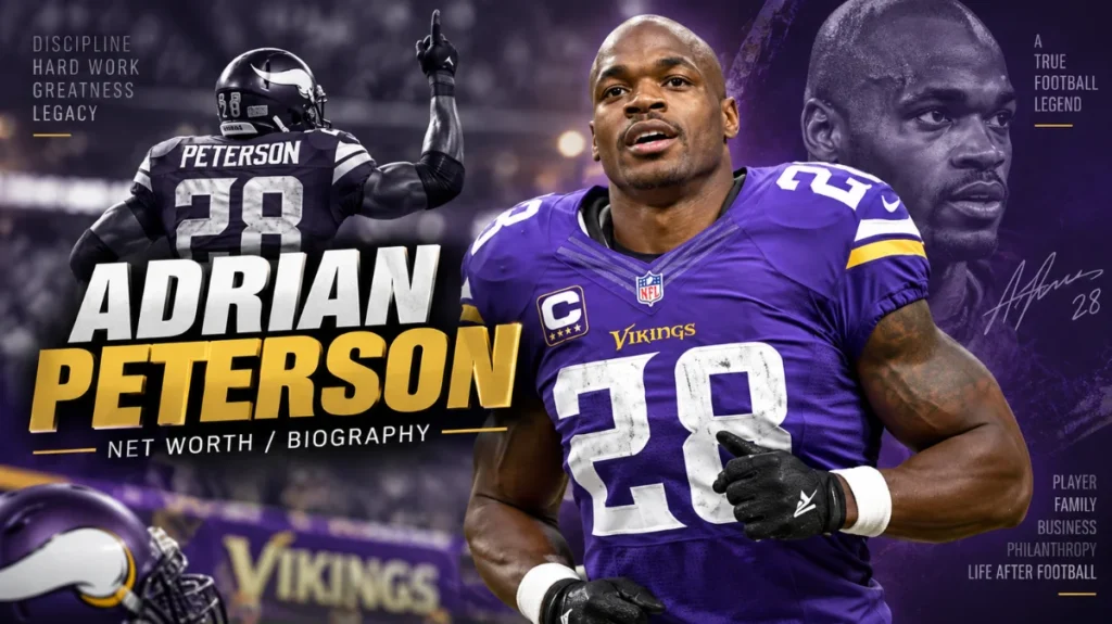 adrian peterson net worth