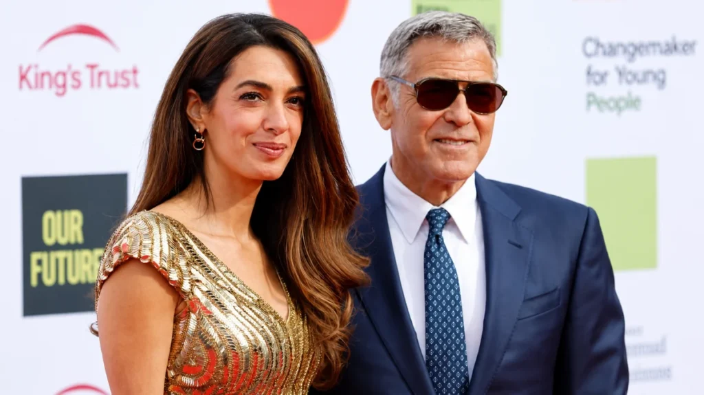 george clooney and Amal Alamuddin